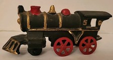 Vintage 11" Diecast Steam Locomotive and Tender 50 Cast Iron Train Choo Choo