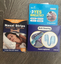 Anti-Snoring Devices Nasal 100 Strips Breathing Nasal Congestion Nasal Dilator
