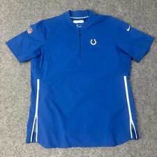 Indianapolis Colts Jacket Mens Medium Nike On-Field NFL Player Coach Issue