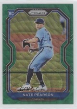 2021 Panini Prizm Tier II Green Wave Prizm Nate Pearson #181 11py