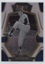 2023 Panini Select Premier Level Silver Prizm Jim Bunning #155 HOF sc8