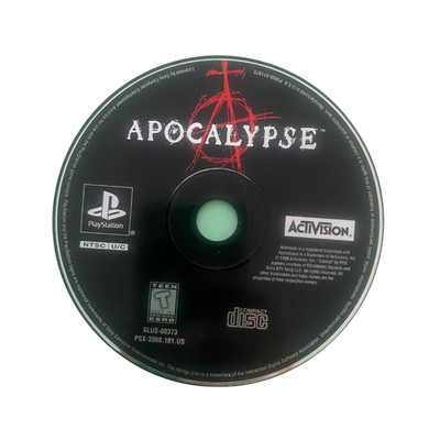 Apocalypse PlayStation Video Game Activision Teen ESRB