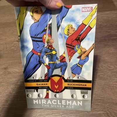 Miracleman #1 the Silver Age Marvel Comics 2022 By Neil Gaiman