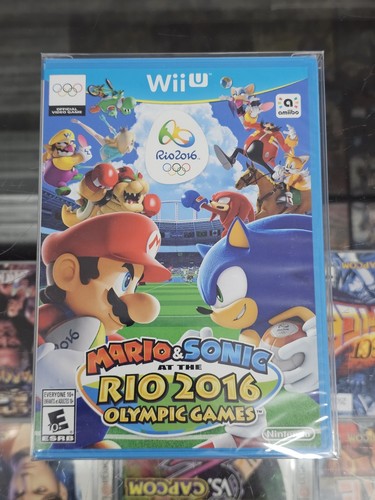 Mario & Sonic bei den Olympischen Spielen Rio 2016 (Nintendo Wii U, 2016) Neu Sealed US