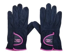Chaos Tackle Muskie / Pike Release Gloves Black / Pink Adjustable Medium New