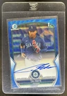 2023 Bowman Draft Tai Peete Chrome Auto Blue Wave Refractor 1st #/150 Mariners