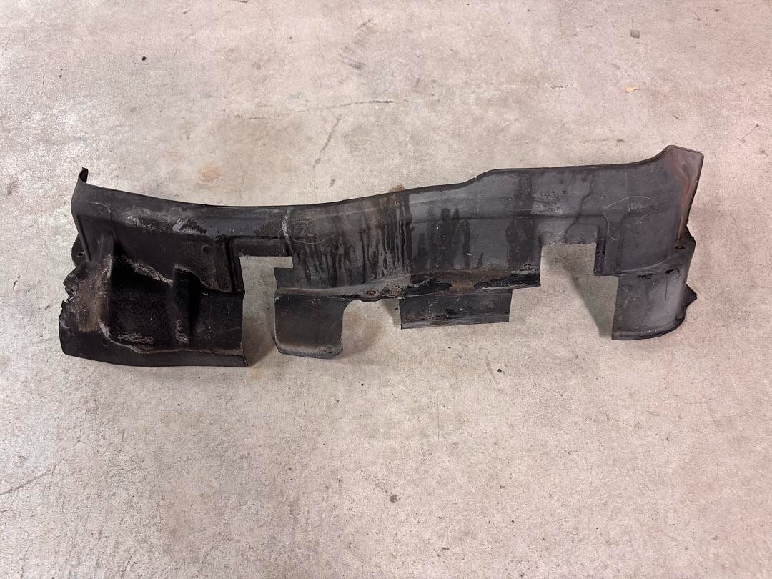 1989-1994 Nissan 240SX S13 89-94 Fuel Tank Cover Gas Plastic Trim Skid Plate OEM