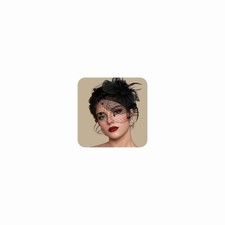 Fascinators Hats for Women Tea Party Hat Feather Mesh Headband Vintage Lace C...