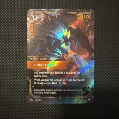 Elder Dragon Alternate Art Riftbound Unleashed #118a/219 (Near Mint Condition)