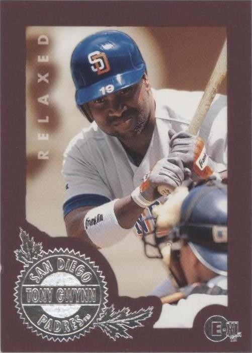 Tony Gwynn 1996 Skybox E-XL "Relaxed" Card 277