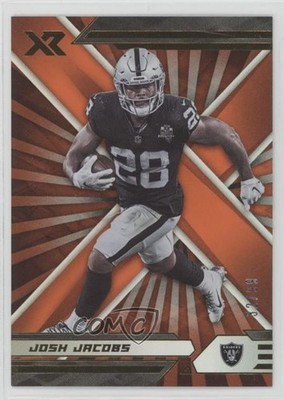 2021 Panini XR Orange 32/99 Josh Jacobs #60 1g5h