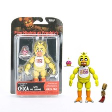 Five Nights Springtrap At Freddy 5" Action Figure Chica w/Mr Cupcake  Right Leg