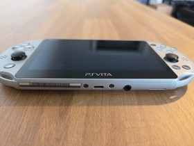  PS Vita PCH-2000 ZA25 Wi-Fi PlayStation VITA Silver  Game Console Used Tested