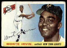 Top 10 Baseball Cards to Remember Monte Irvin 18