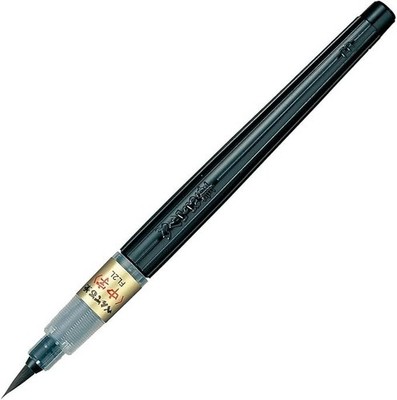 Pentel Brush Pen mittlere Spitze schwarz XFL2L - japanische Kalligraphie,...