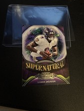 2021 Panini Contenders - Supernatural #SN-LJA Lamar Jackson