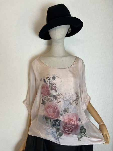 Women Ballin Shirt Pink Viscose 36