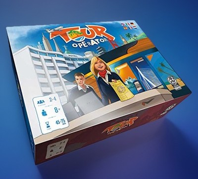 Reiseveranstalter Spiel von Hot Games Alter 8+ Spieler 2-4 Neu und versiegelt!