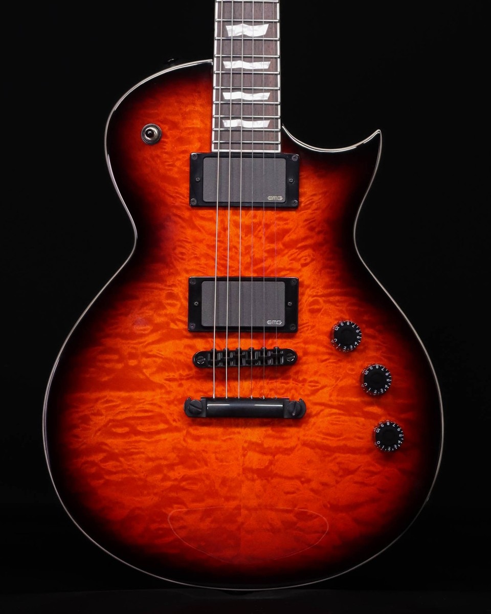 ESP LTD EC-400QM, Vintage Burst | eBay
