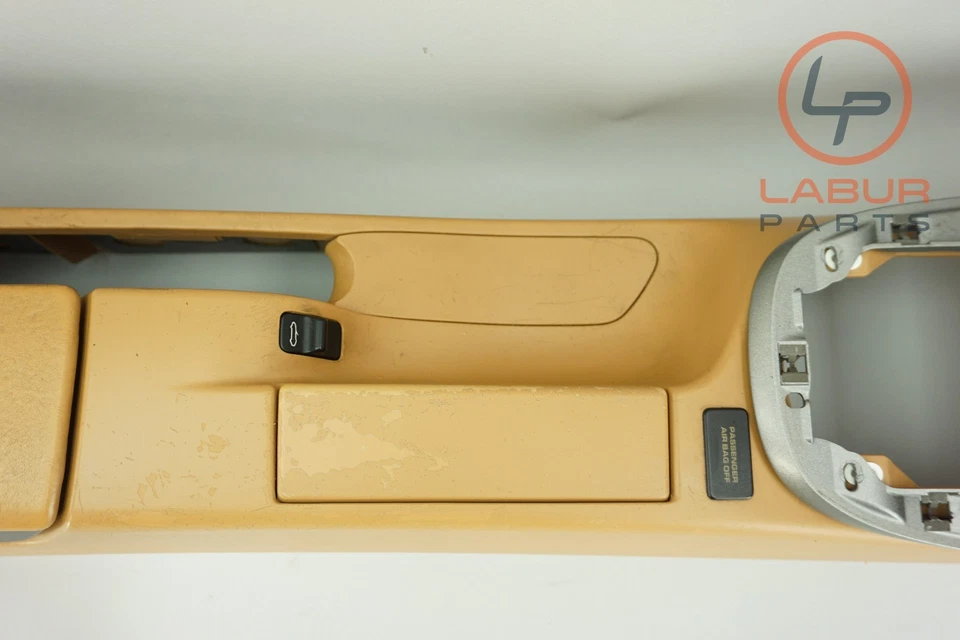 05-12 Porsche Boxster Cayman Consola Central Base Almacenamiento Beige Arena Z6886 Foto 4 de 4