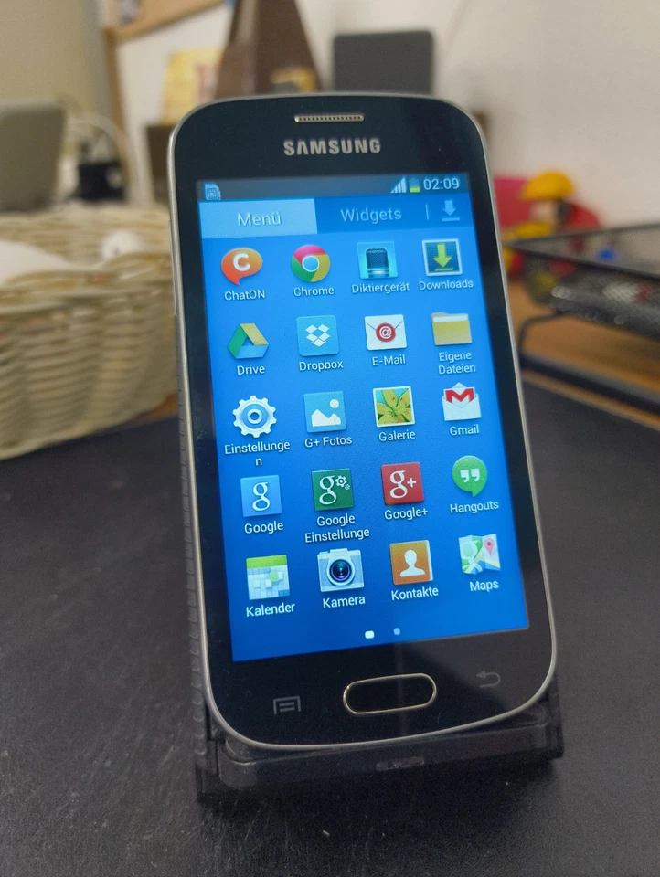 Samsung Galaxy Trend Lite GT-S390 Midnight black, Foto 3 von 5