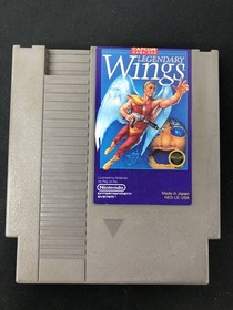 Legendary Wings Nintendo Entertainment System NES 1988 Capcom Official Tested