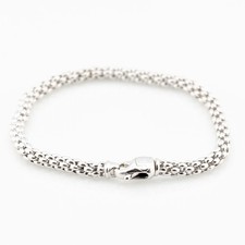 Fope Bracciale 18K Oro Bianco 750 19,6 cm Argento Senza Pietra