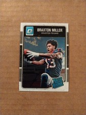 2016 Donruss Optic Rated Rookie #153 Braxton Miller Rookie RC TEXANS