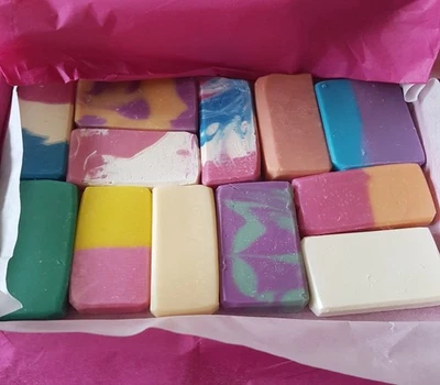 letterbox soap gift set 12 handmade soap box vegan natural uk made 87