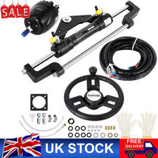 150HP Hydraulic Outboard Steering System 13.5 in Steering Wheel Boat Marin
