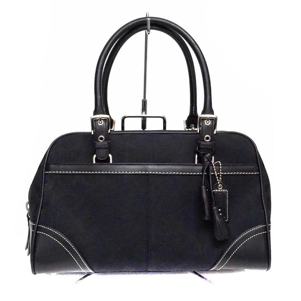 バッグ Coach signature handbag tassel Black Coach Tassel In Women's Bags & Handbags | eBay