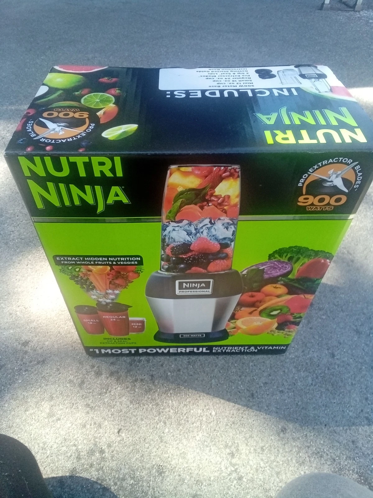 New Nutri Ninja Professional Blender Nutrient Extractor 900W NEW
Opens in a new window or tab