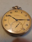 Antique 1916 ILLINOIS 12s 17J 14K GF THE AUTOCRAT POCKET WATCH RUNNING GREAT