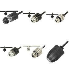 SK11 Drill Chuck 1.5-13mm Keyless & Keyed Silver/Black SDCK Series From Japan