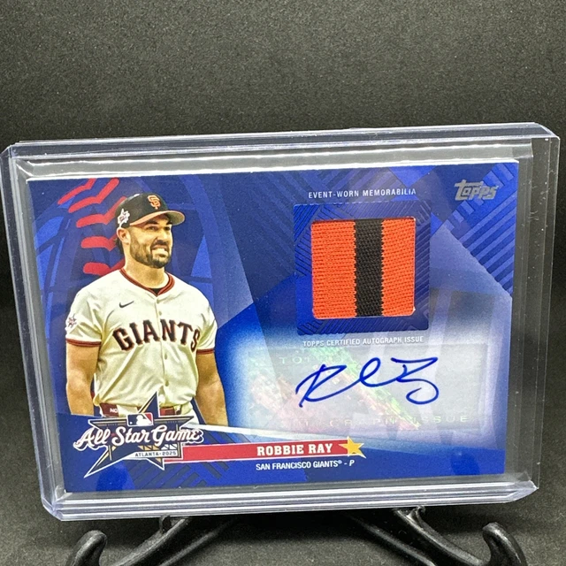 Robbie Ray 2025 Topps Update All Star Stitches Auto /25