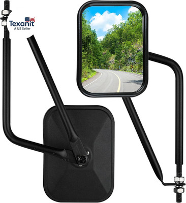 Doors off Mirrors for Jeep (2-Pack) - Quick Release & Easy-Install Side View Mir