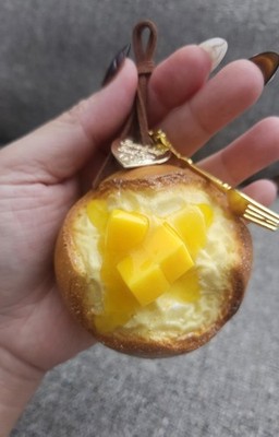 Bread Mango Bag Charm