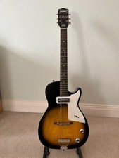 Harmony Stratotone Mars H45 Hollow Body Guitar 1960's - 24" scale