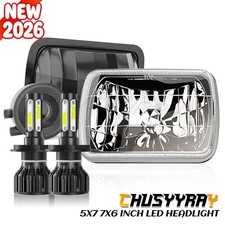 For Dodge W250 D350 Ram 1981-1993 Dodge Ramcharger 7 Rectangle Led Headlight For Dodge W250 D350 Ram 1981-1993 Dodge Ramcharger 7 Rectangle Led Headlight