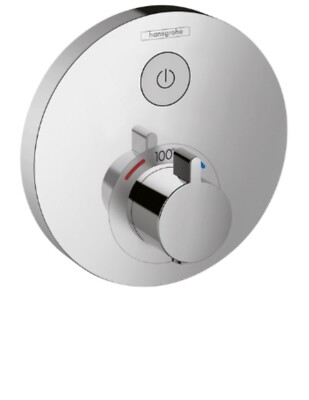 Hansgrohe 15744001 Wall Mounted Shower Thermostatic Trim POLISHED CHROME New!