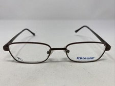 New Globe L5160 BROWN 48-17-135 Metal Full Rim Eyeglasses Frame AQ01