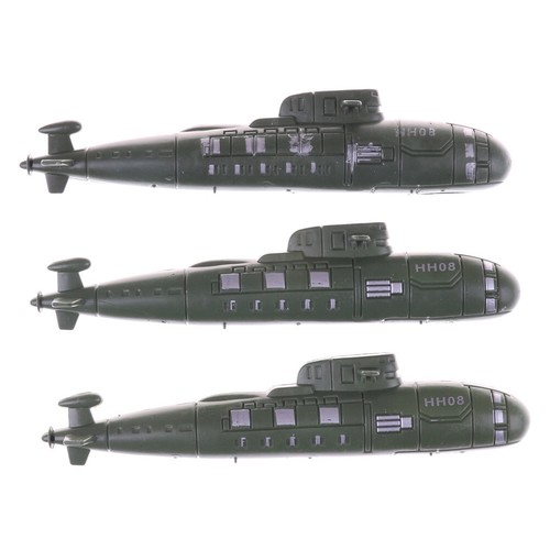 2PCS World War II war military submarine model sand scene model toy $h - Picture 5 of 7