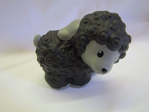 Fisher Price Little People Black Sheep For Shepherd Nativity
