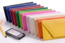 Women PU Leather Clutch Envelope Wallet Long Card Holder Case Purse Handbag US