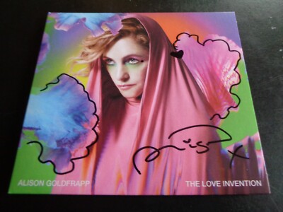 ALISON GOLDFRAPP THE LOVE INVENTION SIGNED AND DOODLED CD, 3 DIFFERENT OPTIONS