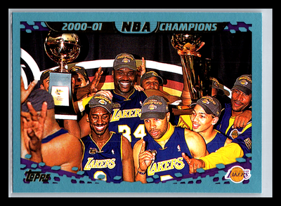 Nba Champions Campeon De La Nba 2001 Nba Championship Kobe Campeon