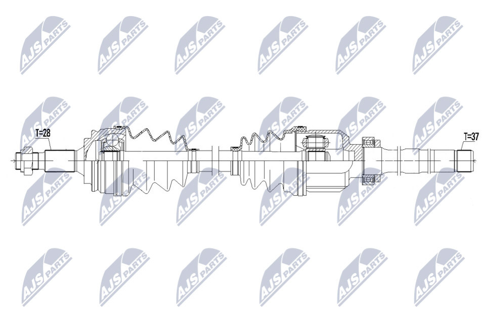 Driveshaft Right For Citroen Berlingo 20-, Peugeot 3008 Ii 18- - Image 5