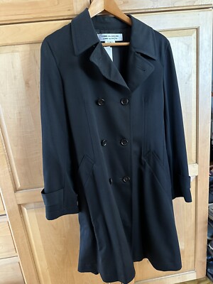Comme des Garçons 2016 Long Black Coat
