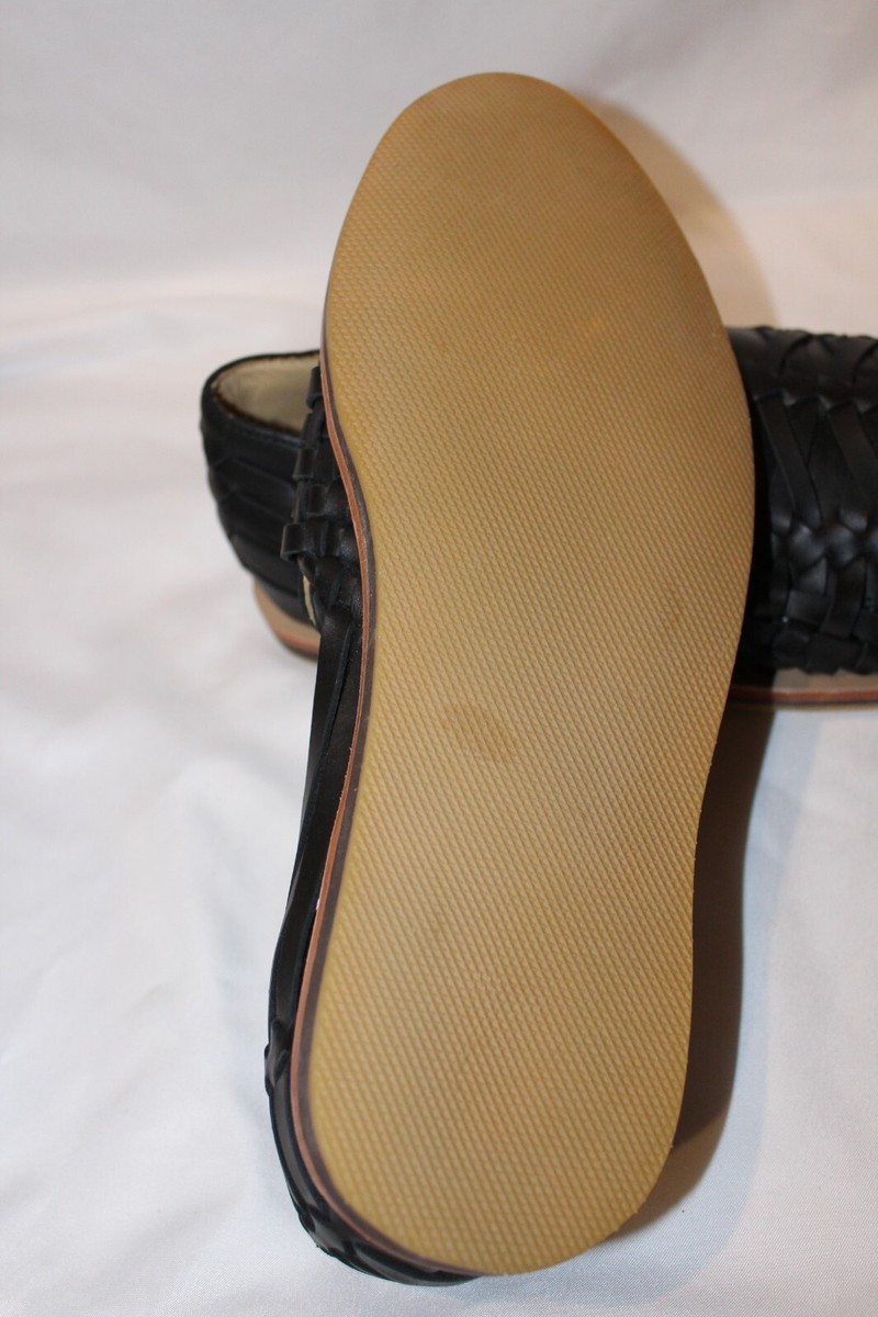 Nisolo Leather Sandal Huarache Men\'s size US 11 BLACK NWOB MSRP $150 Nisolo Leather Sandal Huarache Men main image 4