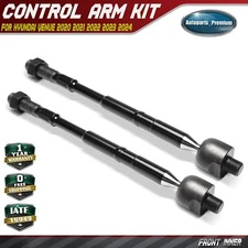 2x Front Inner Tie Rod End for Hyundai Venue 2020 2021 2022 2023 2024 56540K2000